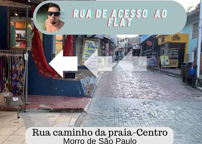 Flat-Centro Morro De Sao Paulo-Mare Mansa B